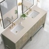 Emmeline 72" (Vanity Only Pricing) in Pebble Oak